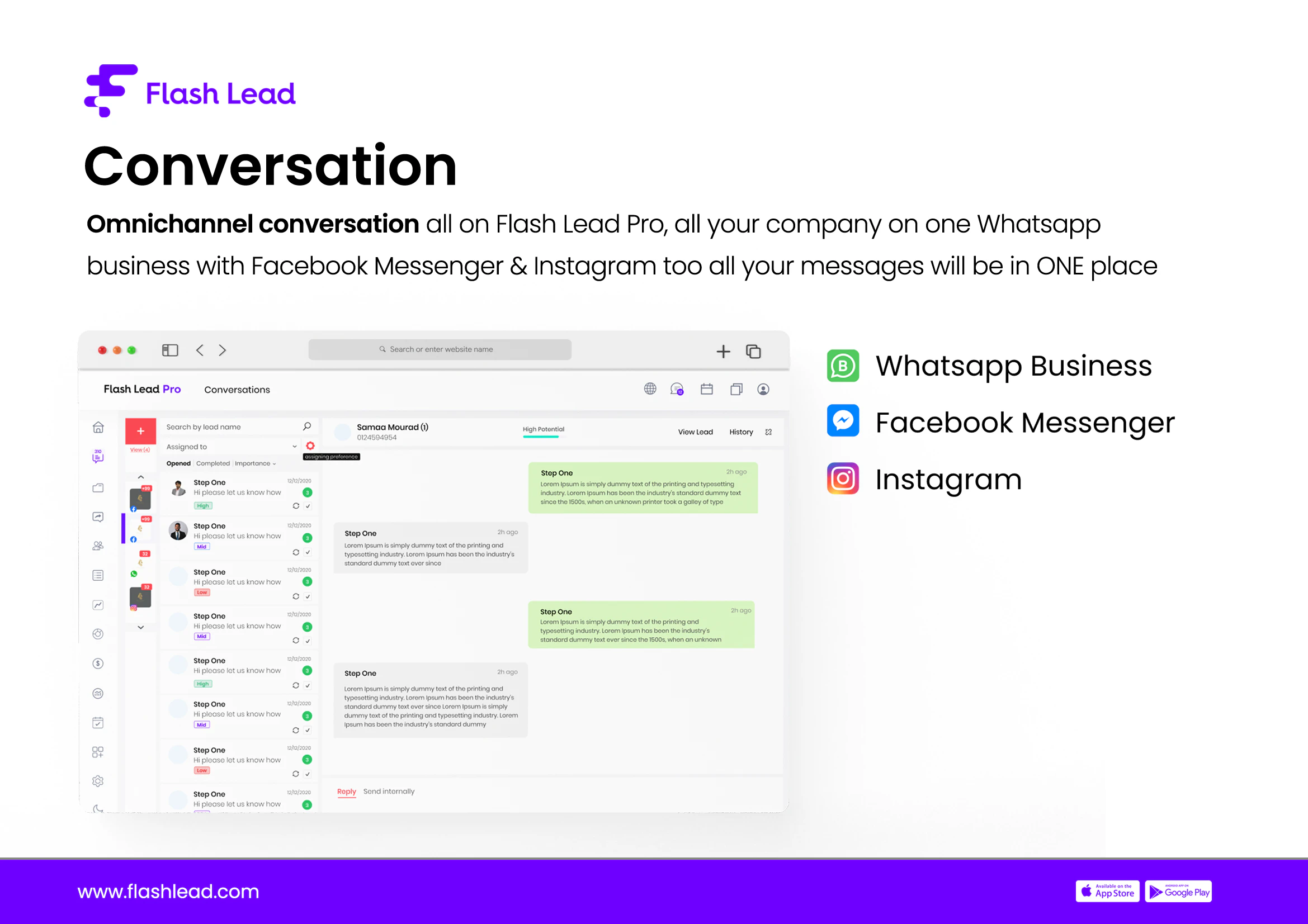 screenshot of Flash Lead